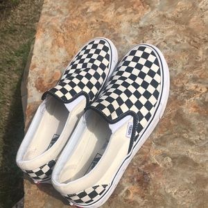 Checkered vans